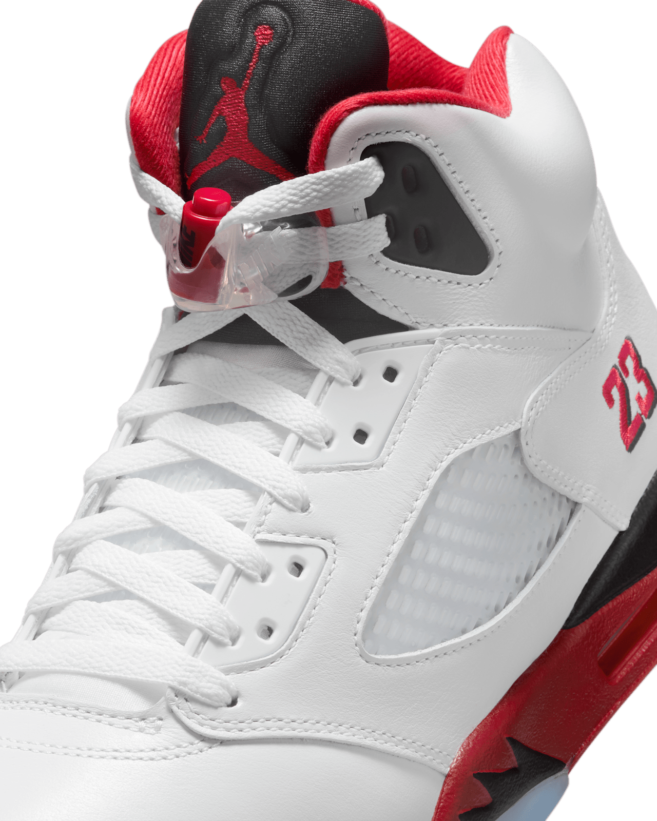 エアジョーダン5 ホワイト/レッド/ブラック NIKE公式】エア ジョーダン 5 'Fire Red 